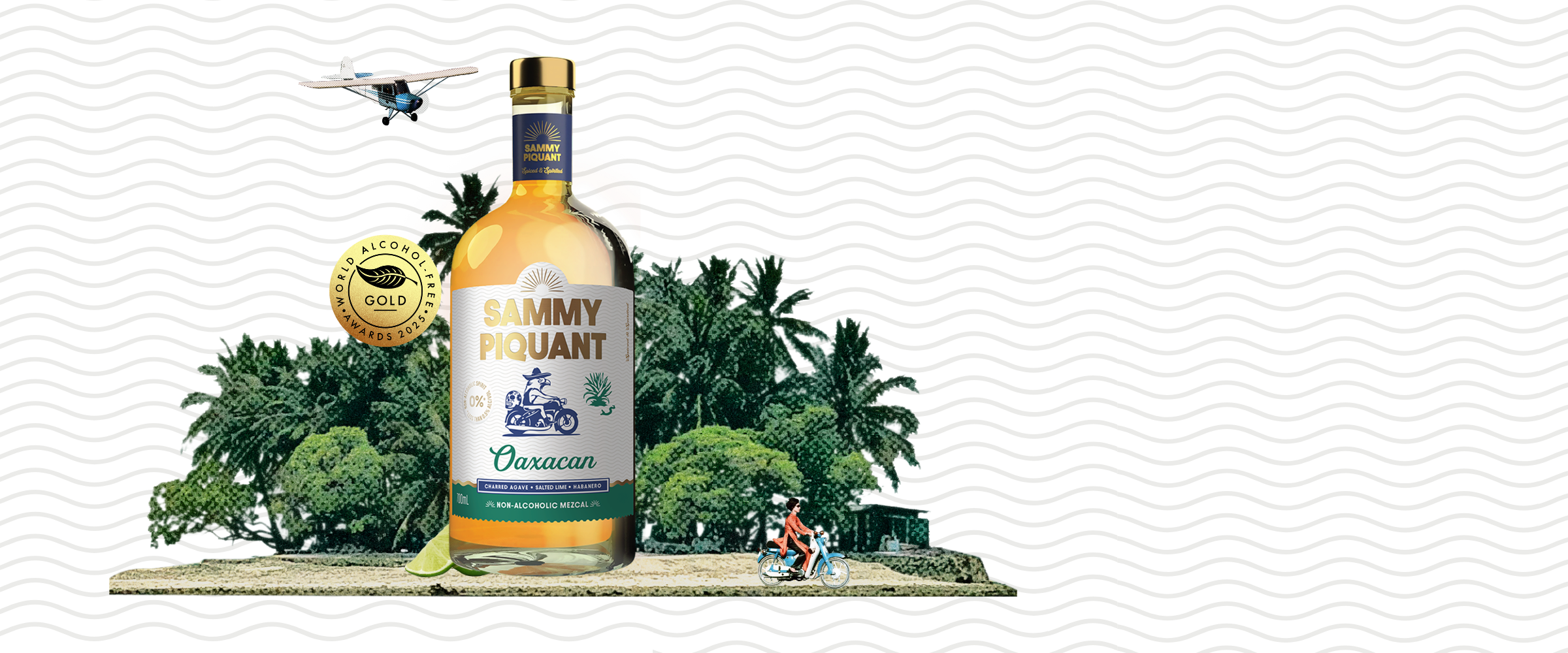 The Oaxacan Non Alcoholic Mezcal