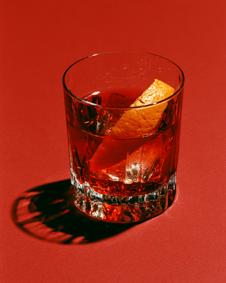 No Groni, cocktail concept image for recipe review