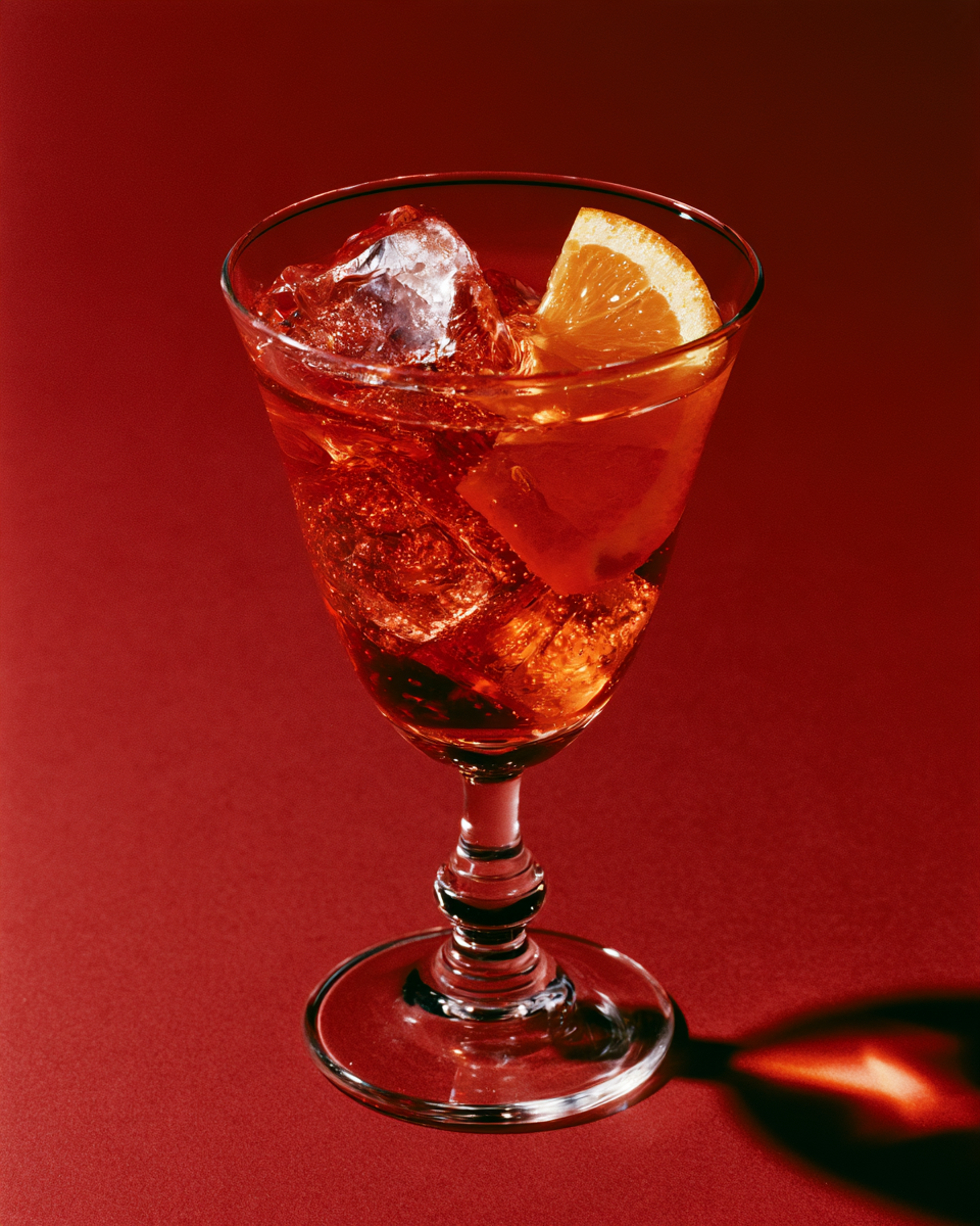 Sbagliato, cocktail concept image for recipe review