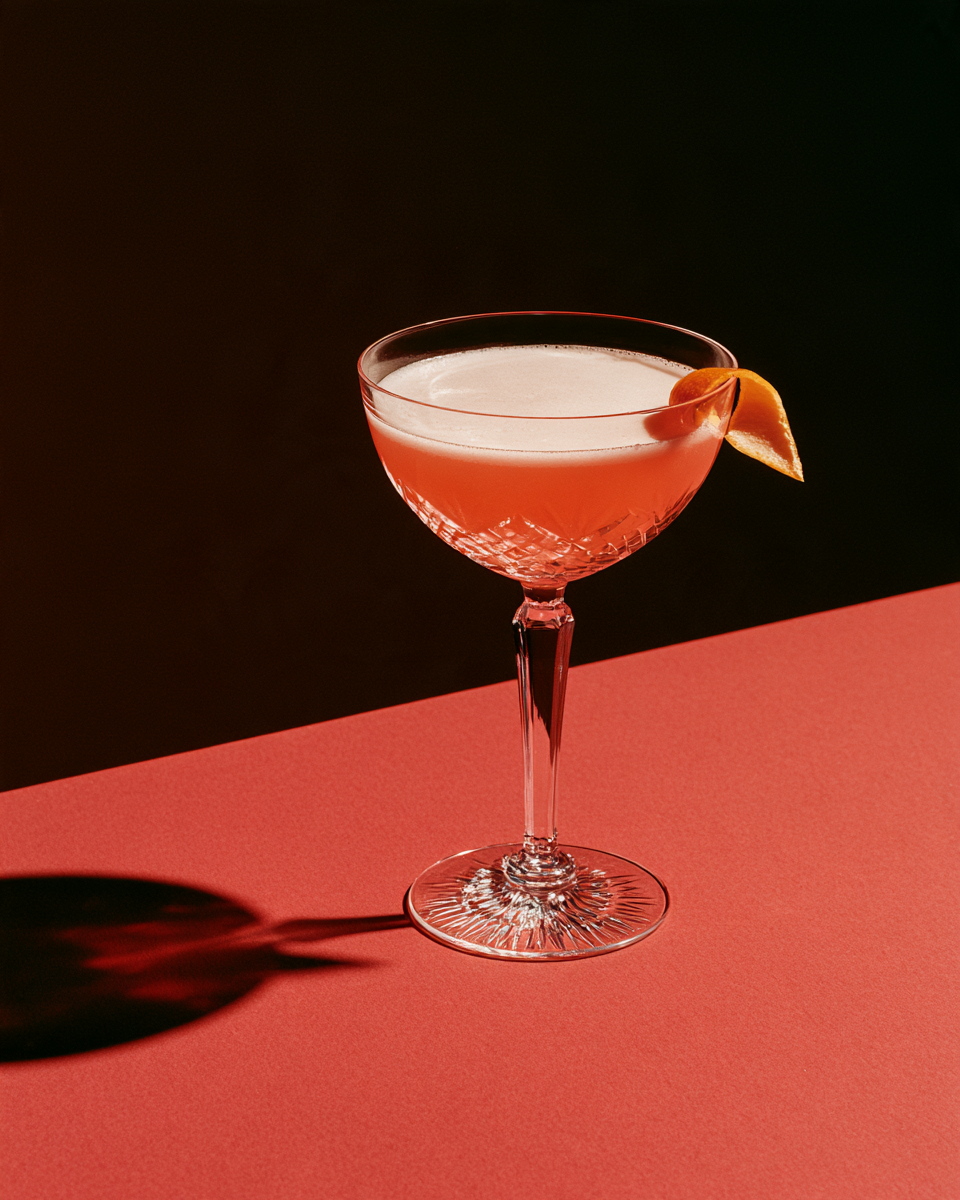 Milano Sour, cocktail concept image for recipe review