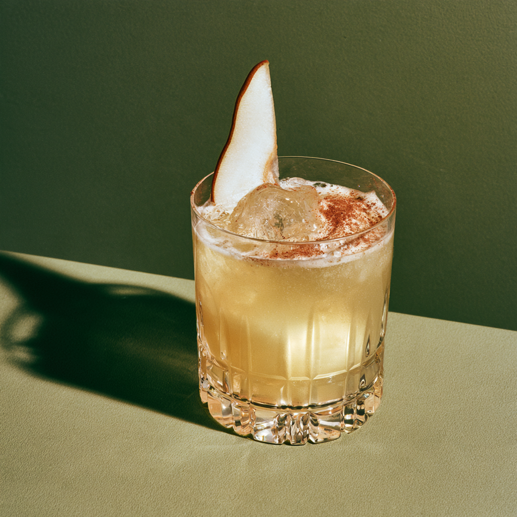 Pear and Cinnamon Sour