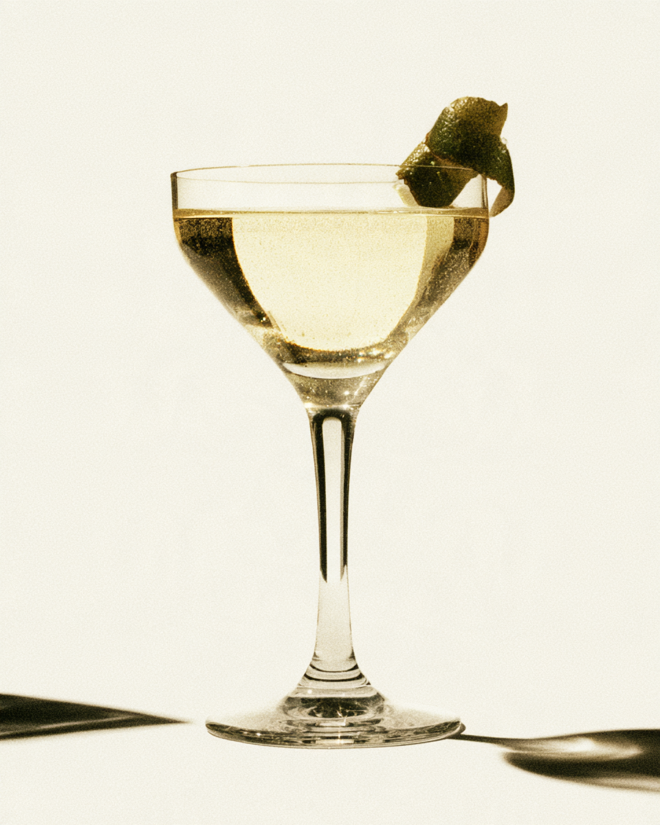 Lime-Lit Gimlet