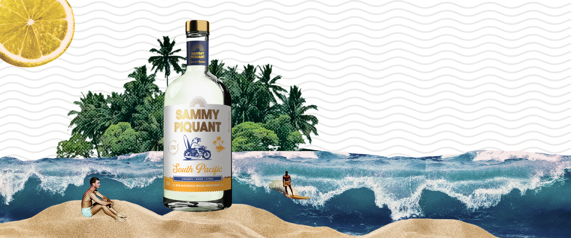The South Pacific Non Alcoholic White Rum