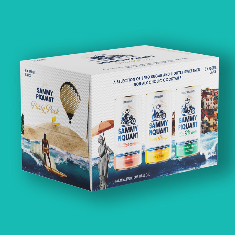 Sparkling Party Pack RTD Cans